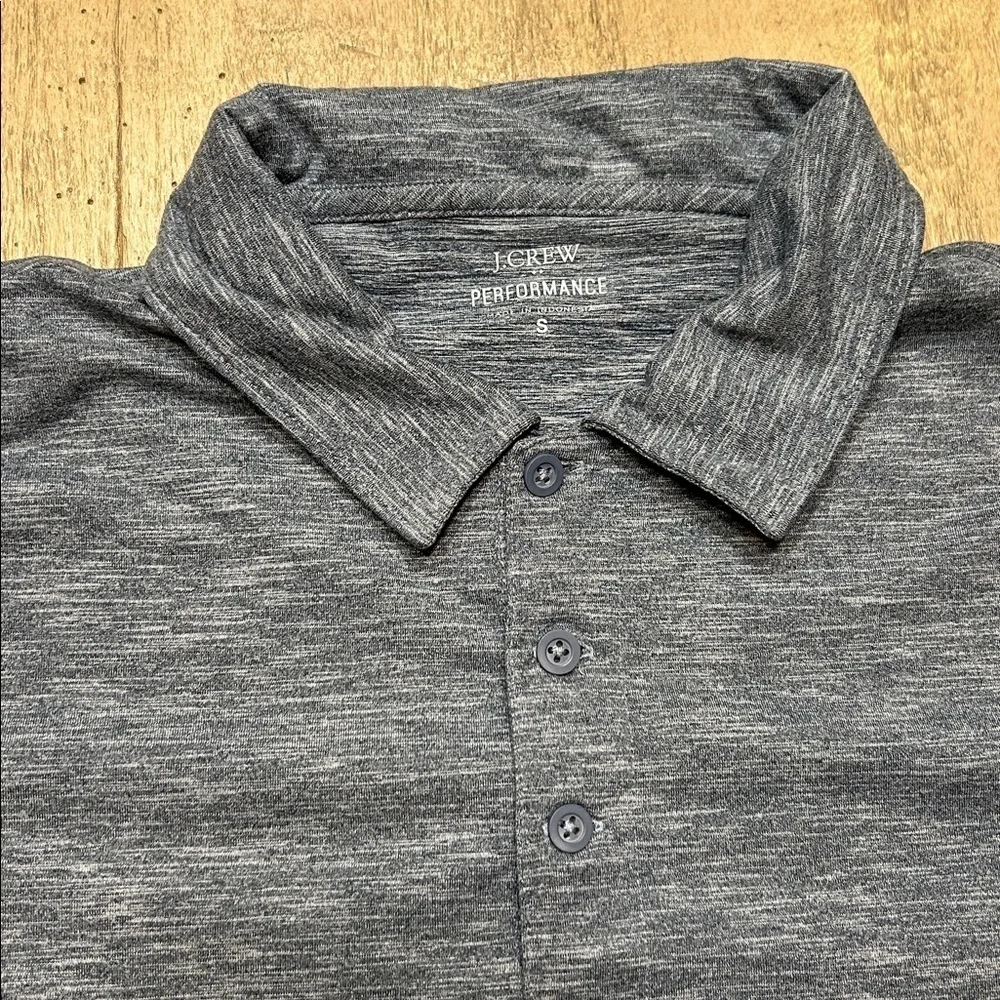 J. Crew Men's Polo Shirt Set - Dark Gray and Sage